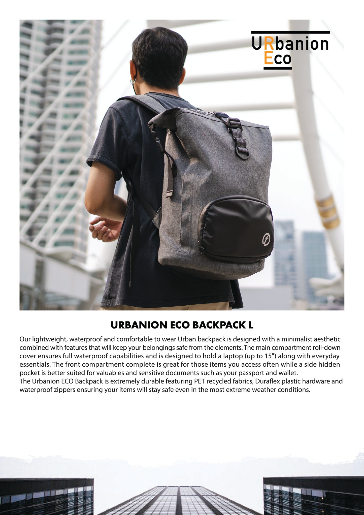 URBANION ECO BACKPACK L