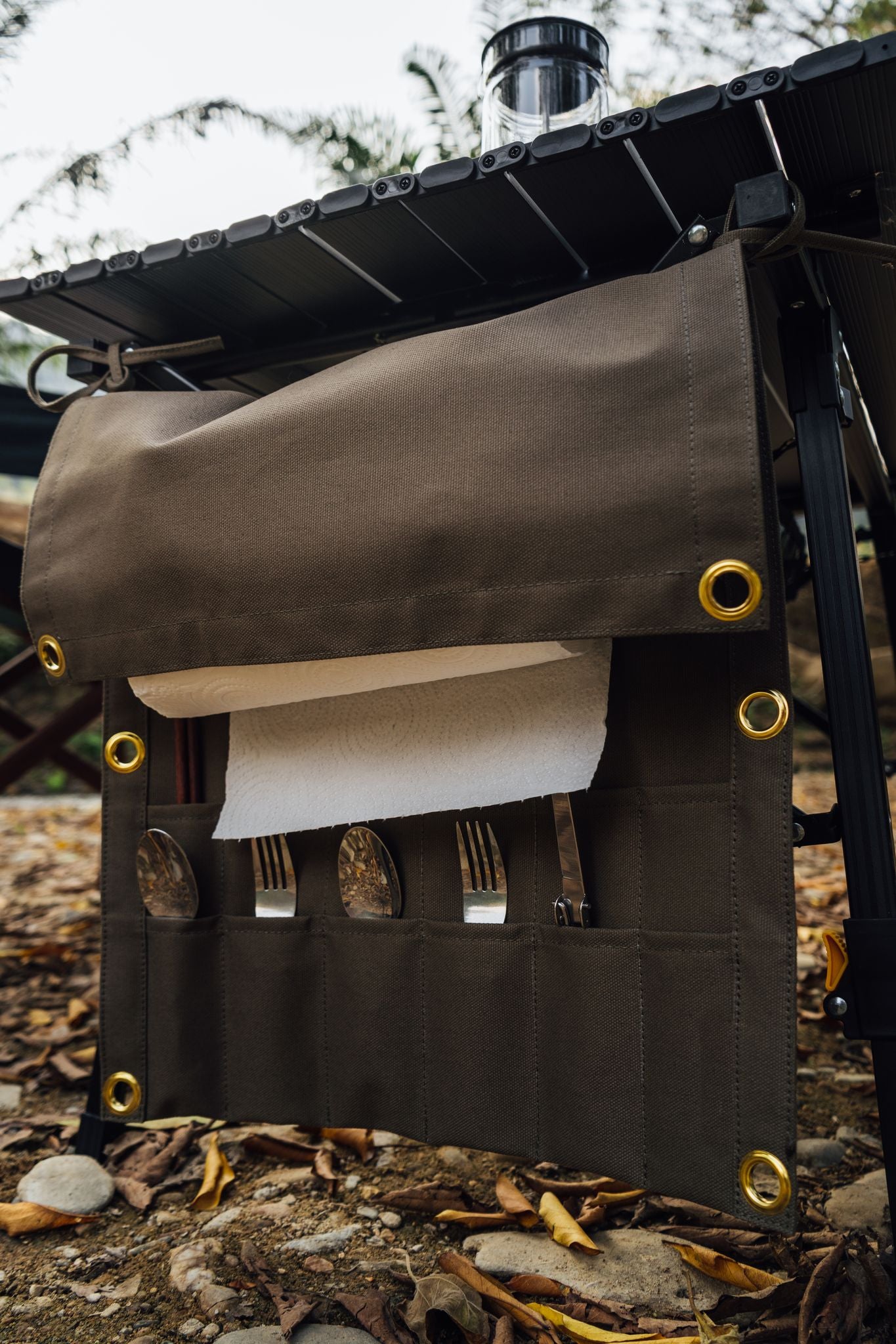 FEELFREE CUTLERY STORAGE BAG กระเป๋าเครื่องครัวผ้ากันน้ำ สำหรับแคมป์ปิ้ง