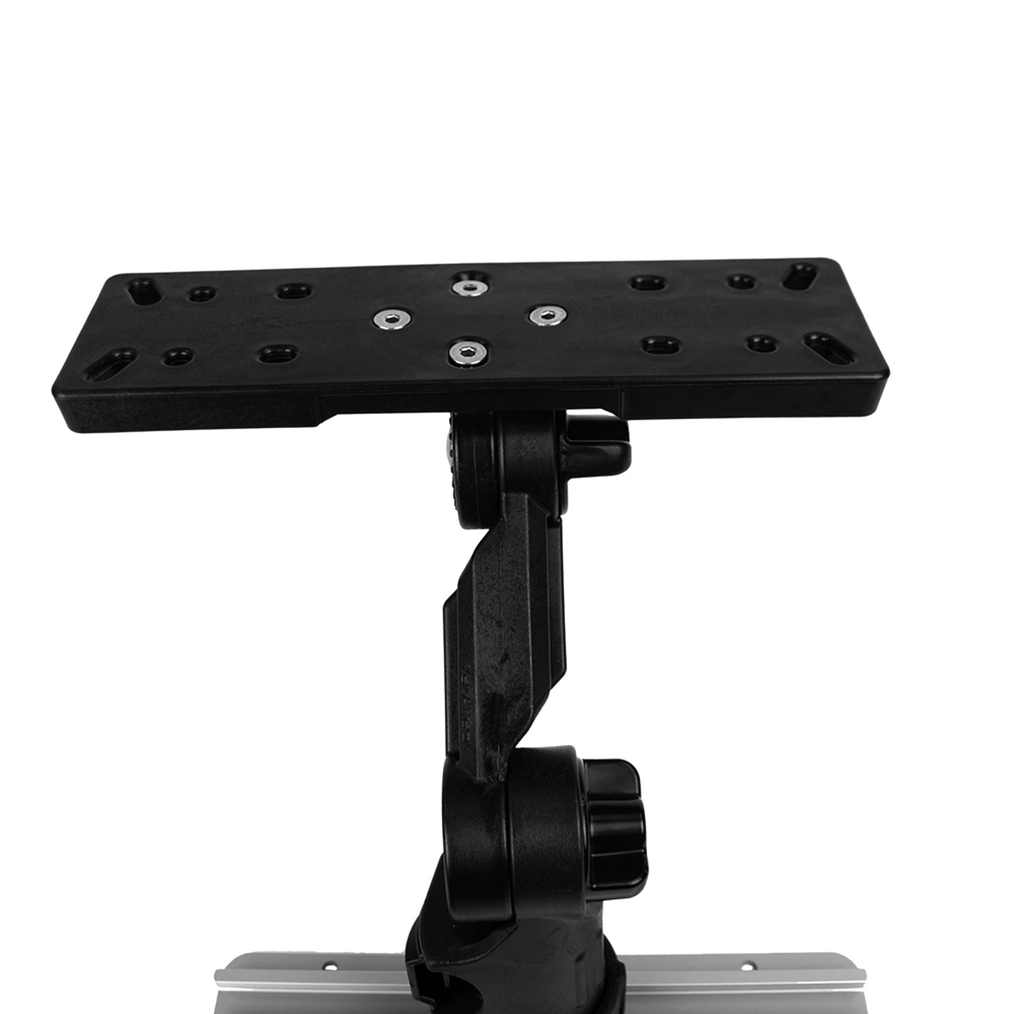Rectangular Fish Finder Mount with Track Mounted LockNLoad™ Mounting System