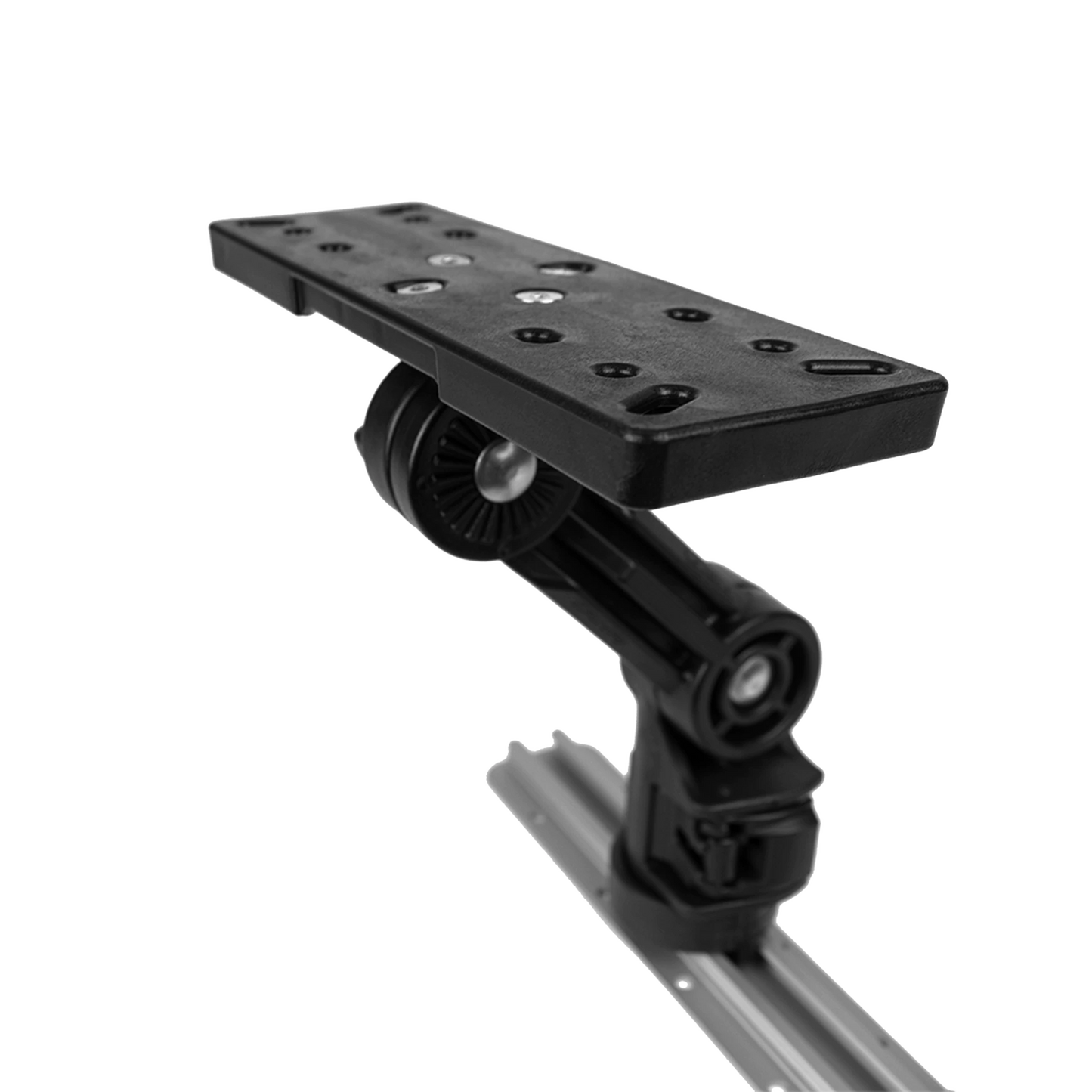 Rectangular Fish Finder Mount with Track Mounted LockNLoad™ Mounting System