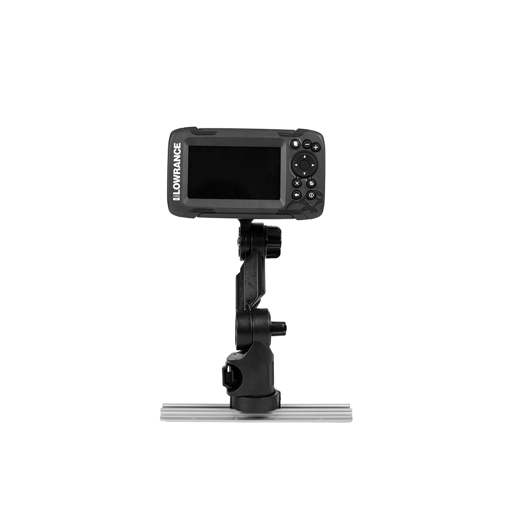 Lowrance® Hook2 Fish Finder Mount with Track Mounted LockNLoad™ Mounting System