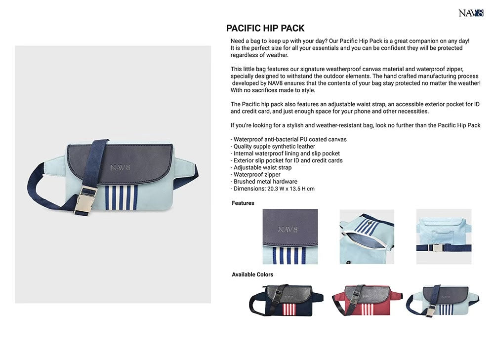 กระเป๋าสะพาย กันน้ำ PACIFIC HIP PACK