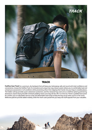 กระเป๋าเป้กันน้ำ พรีเมี่ยม FEELFREE TRACK