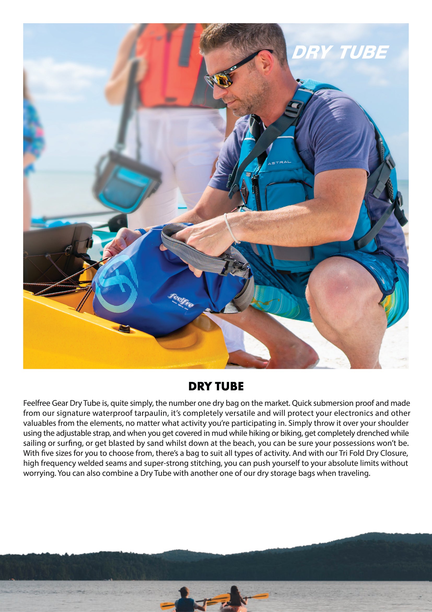 กระเป๋ากันน้ำ ถุงกันน้ำ พรีเมี่ยม DRY TUBE CS