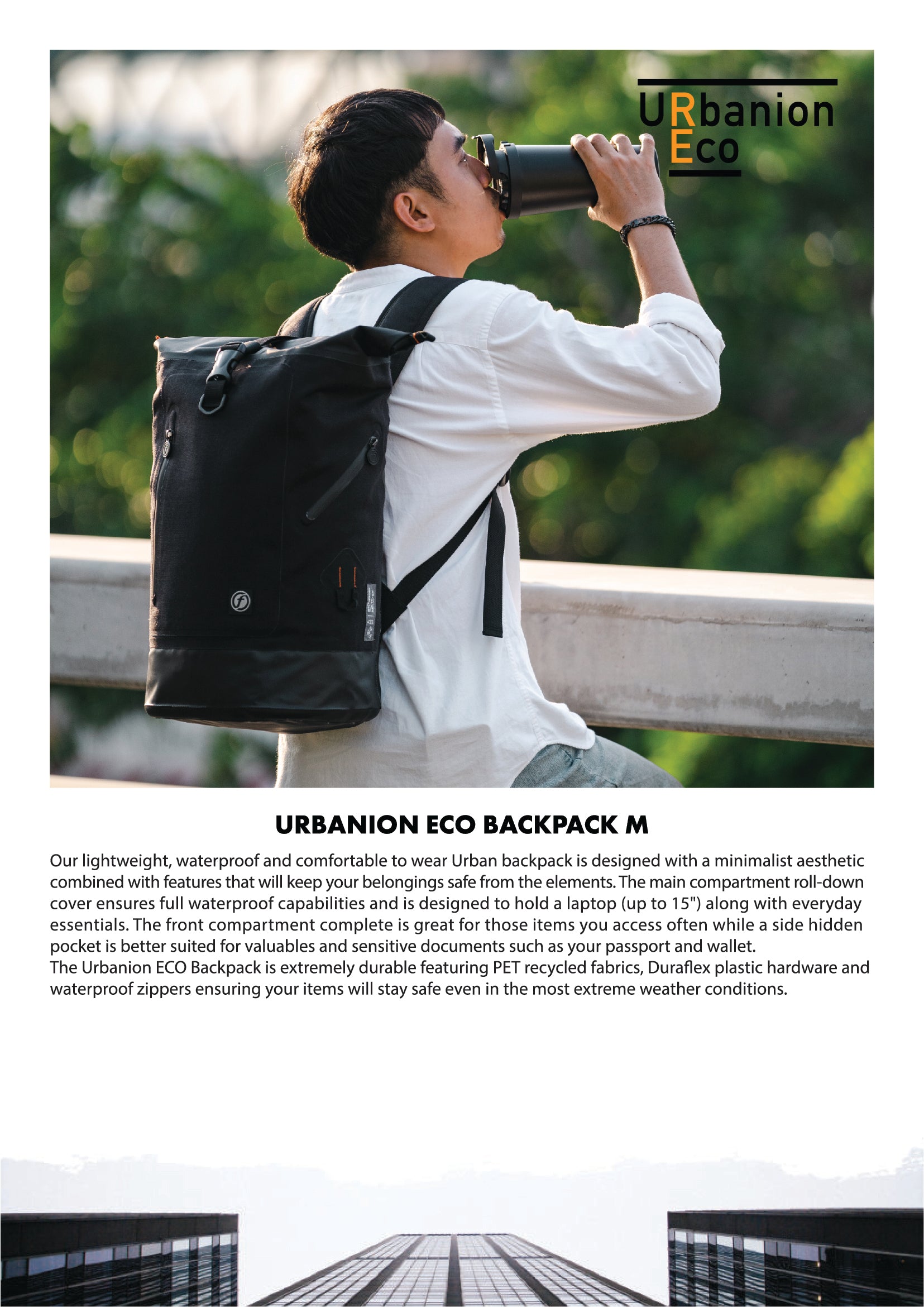 URBANION ECO BACKPACK M