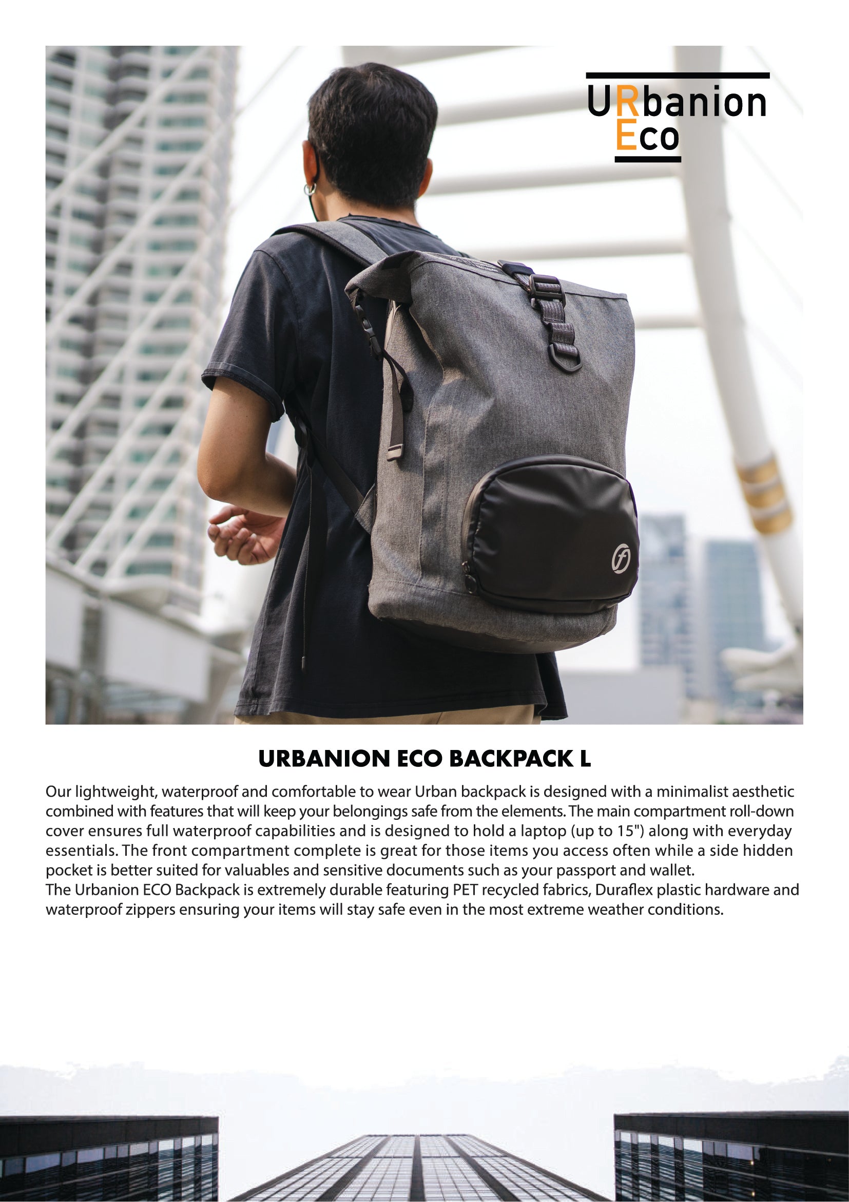 URBANION ECO BACKPACK L
