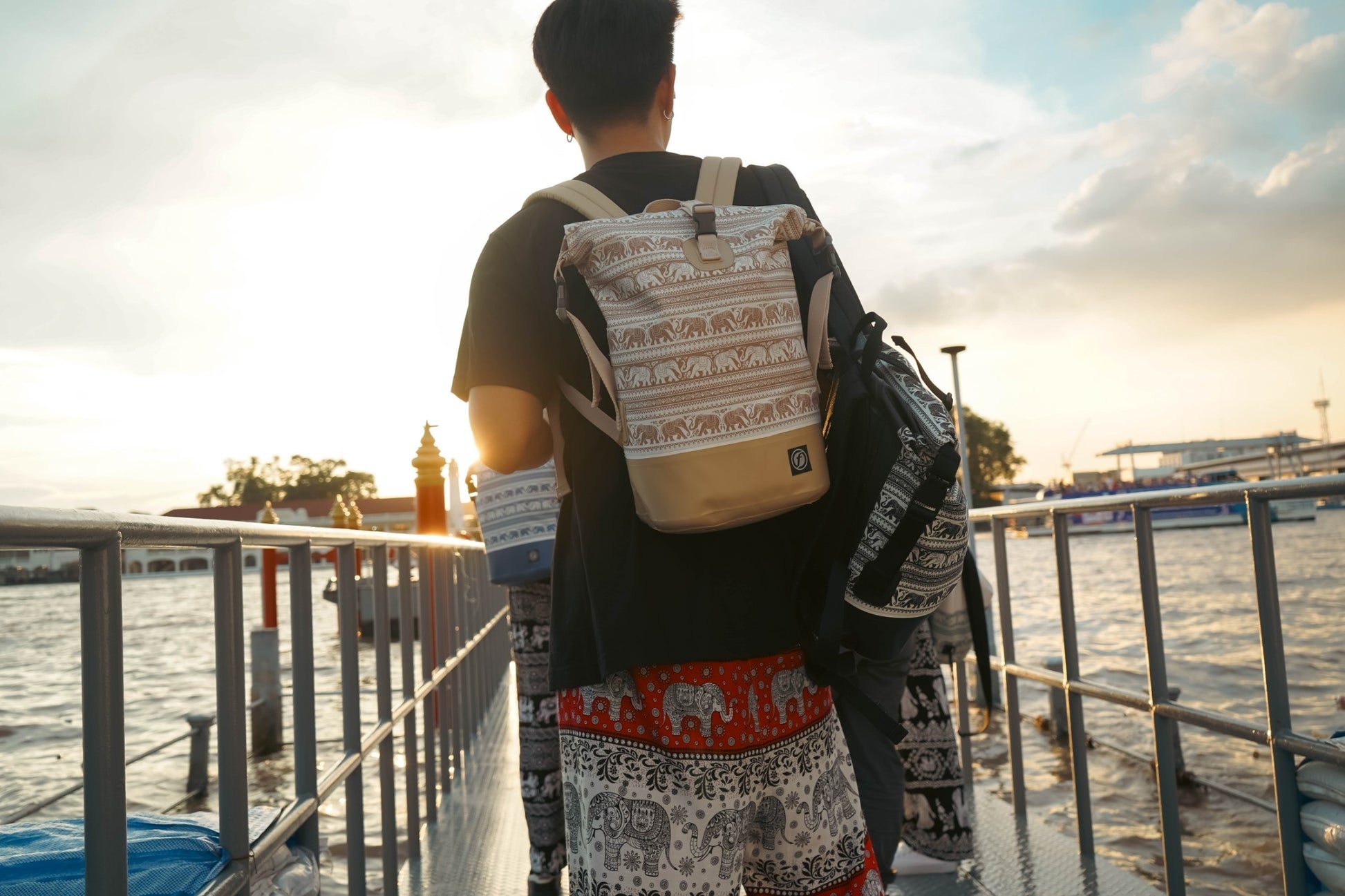FEELFREE MINI DRY TANK CHANG waterproof bag, waterproof backpack, elephant model, capacity 12 liters