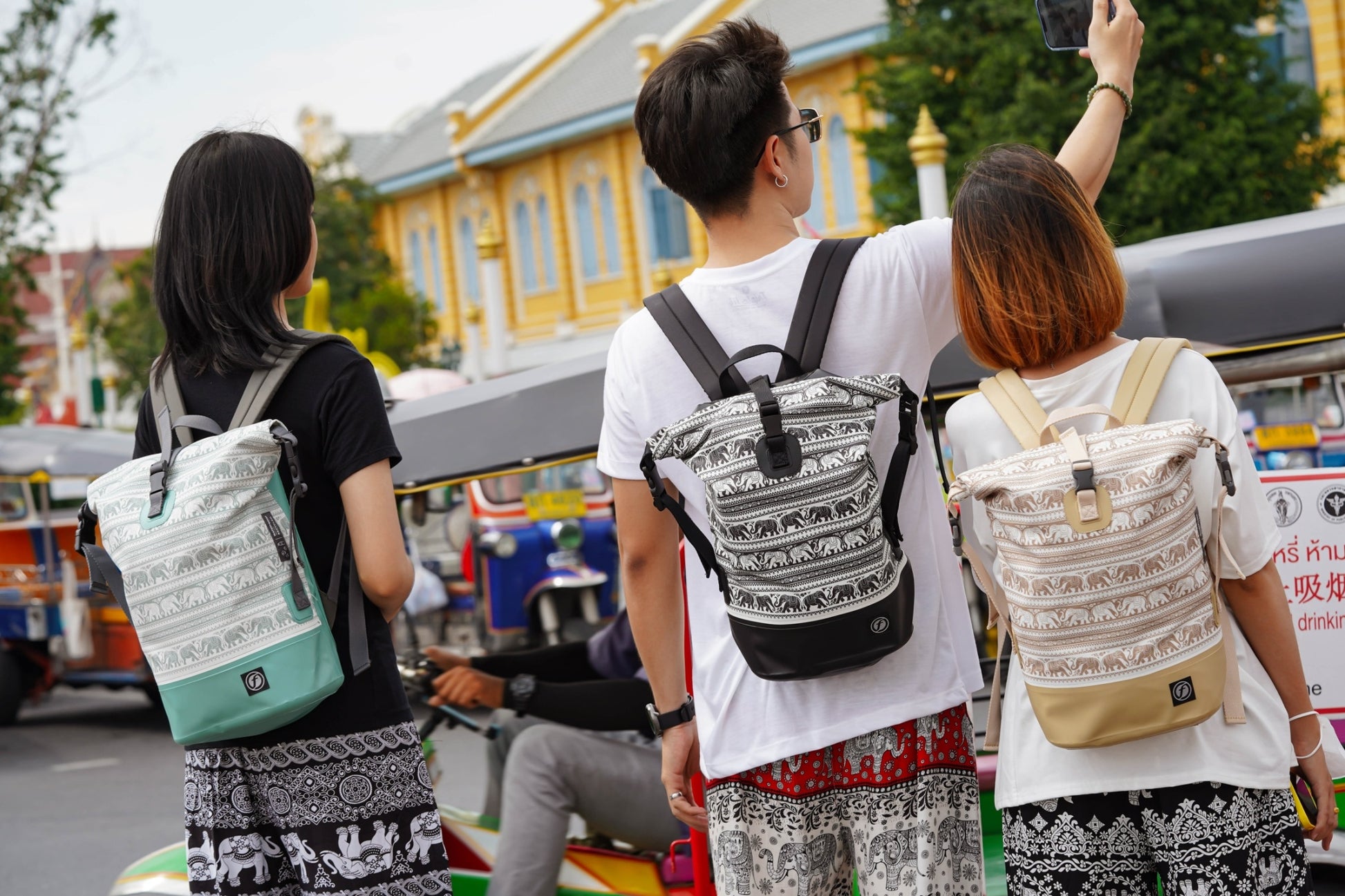FEELFREE MINI DRY TANK CHANG waterproof bag, waterproof backpack, elephant model, capacity 12 liters
