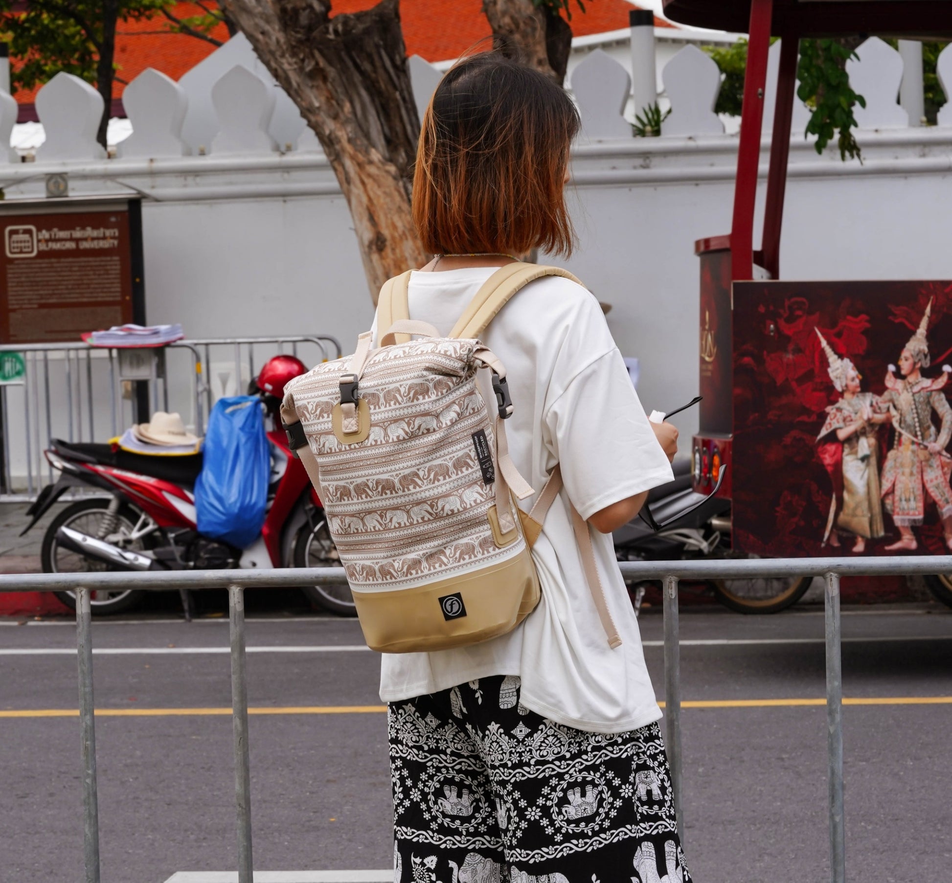 FEELFREE MINI DRY TANK CHANG waterproof bag, waterproof backpack, elephant model, capacity 12 liters