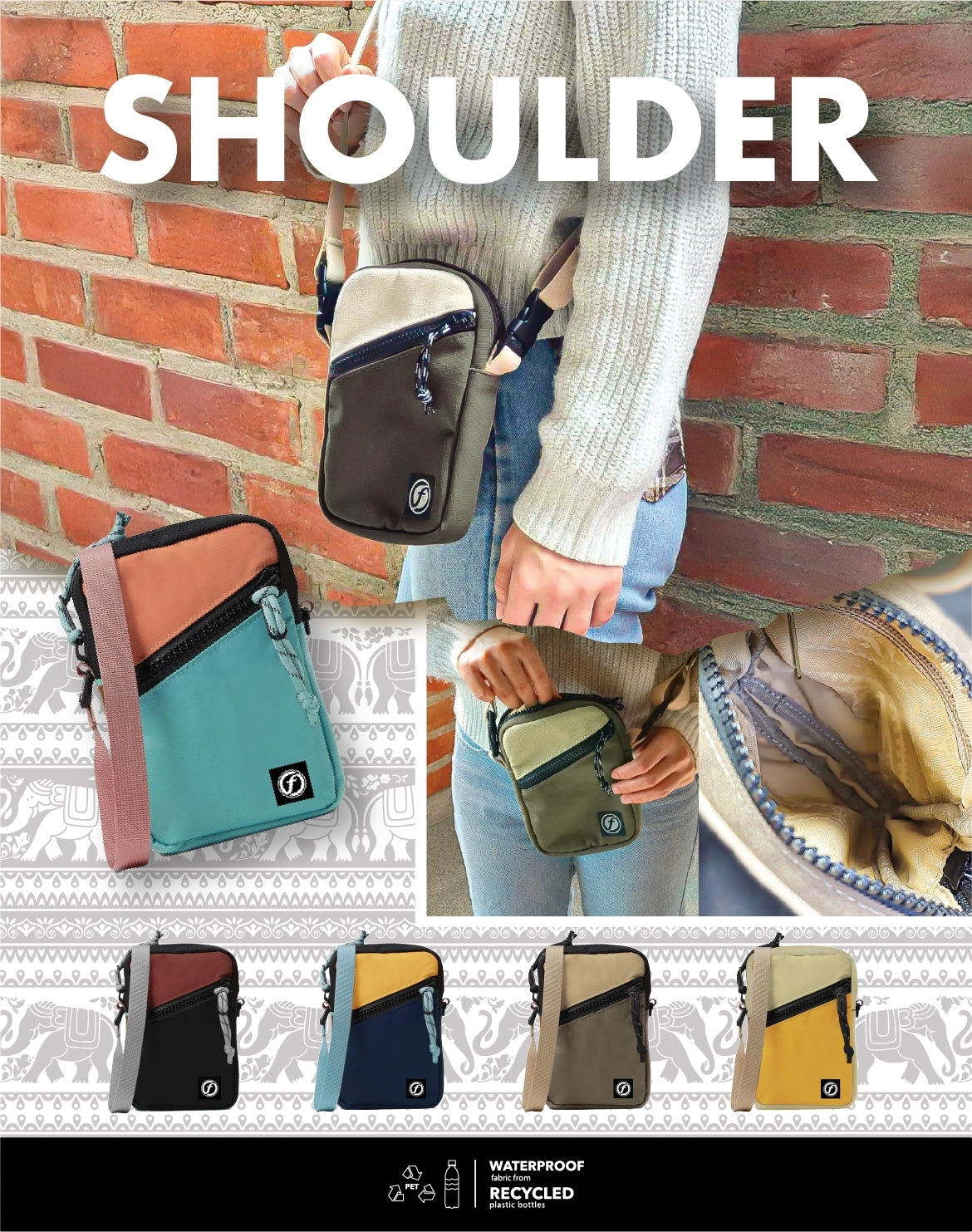 [NEW ARRIAL] FEELFREE SHOULDER BAG CHANG