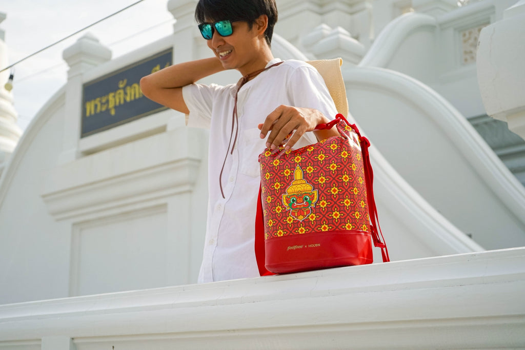 FEELFREE x HOLEN :LUCKY WANDER COLLECTION DRY TUBE 10L กระเป๋ากันน้ำ 2 สายสะพายขนาด 10L