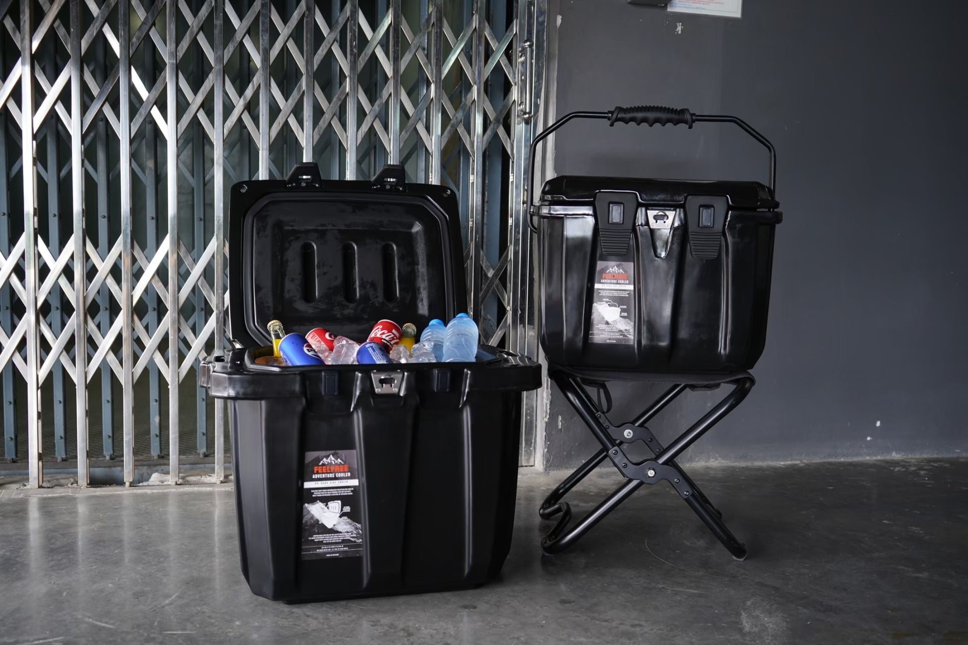 FEELFREE COOLER ADVENTURE ALL BLACK ice bucket