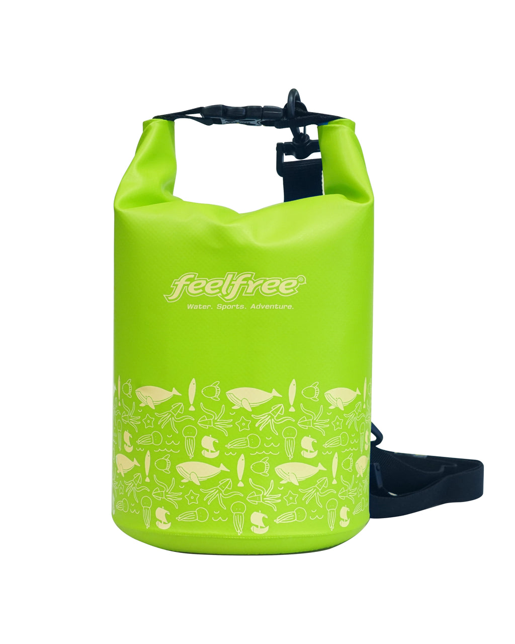 Feelfree Dry Tube Sea Life กระเป๋ากันน้ำ ลายสัตว์ทะเล