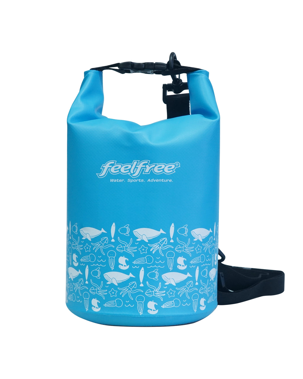 Feelfree Dry Tube Sea Life กระเป๋ากันน้ำ ลายสัตว์ทะเล