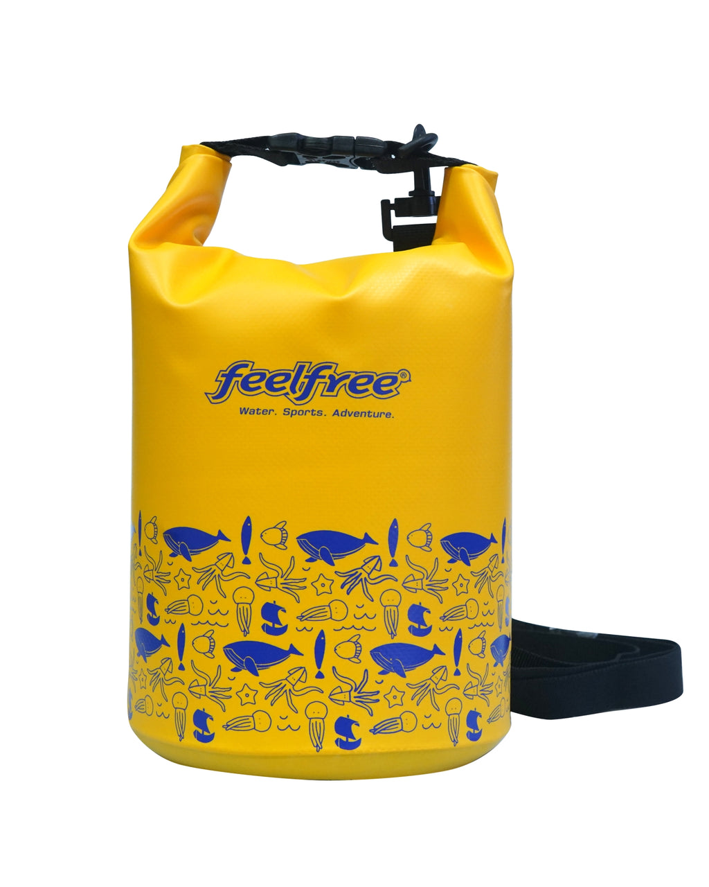Feelfree Dry Tube Sea Life กระเป๋ากันน้ำ ลายสัตว์ทะเล