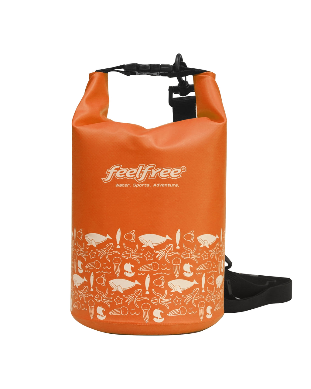 Feelfree Dry Tube Sea Life กระเป๋ากันน้ำ ลายสัตว์ทะเล