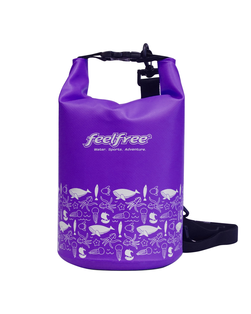 Feelfree Dry Tube Sea Life กระเป๋ากันน้ำ ลายสัตว์ทะเล