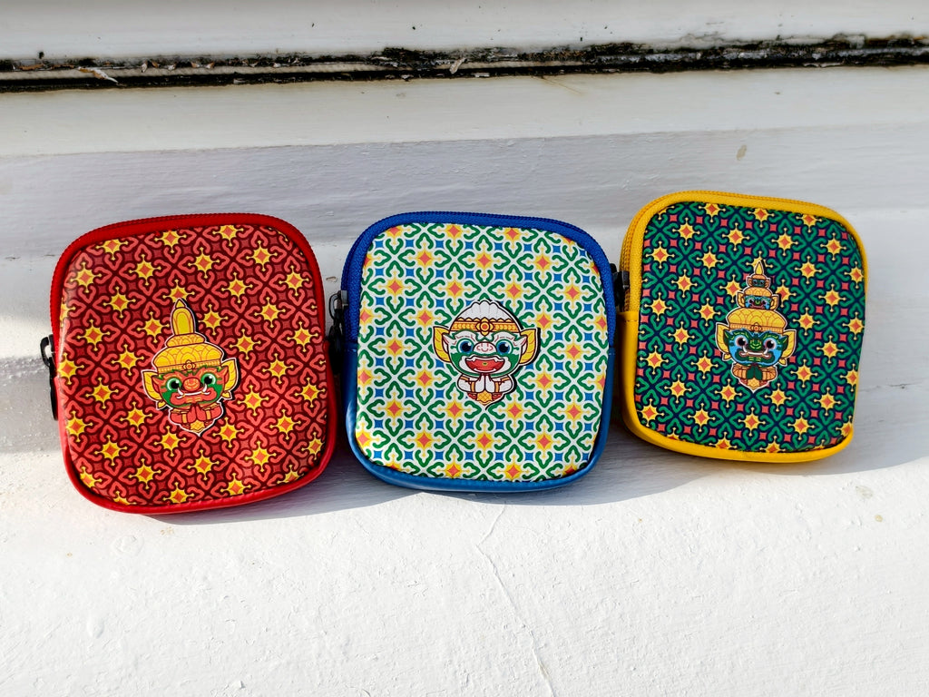 FEELFREE x HOLEN :LUCKY WANDER COLLECTION CARD BAG กระเป๋าใส่บัตร+ใส่เหรียญ ผ้ากันน้ำ