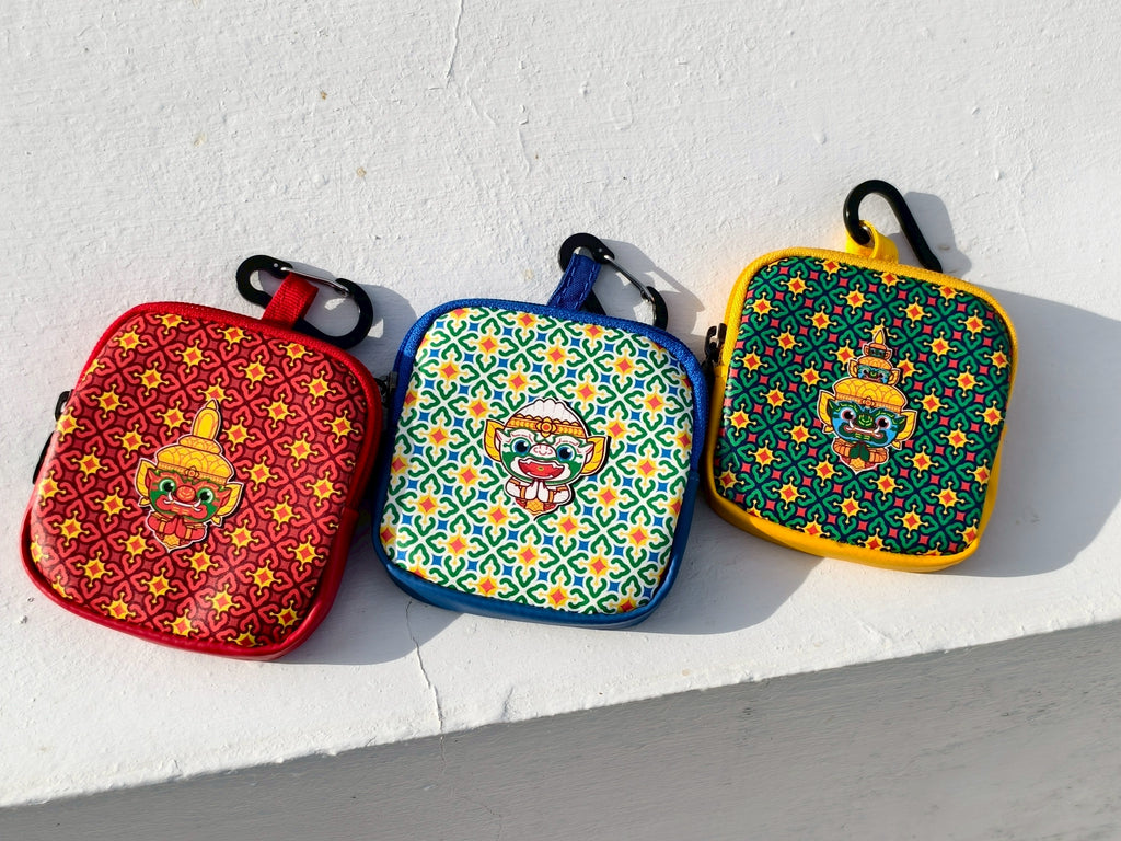 FEELFREE x HOLEN :LUCKY WANDER COLLECTION CARD BAG กระเป๋าใส่บัตร+ใส่เหรียญ ผ้ากันน้ำ