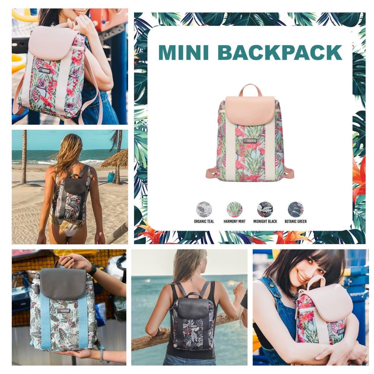 กระเป๋าเป้กันน้ำ พรีเมี่ยม TROPICAL MINI BACKPACK