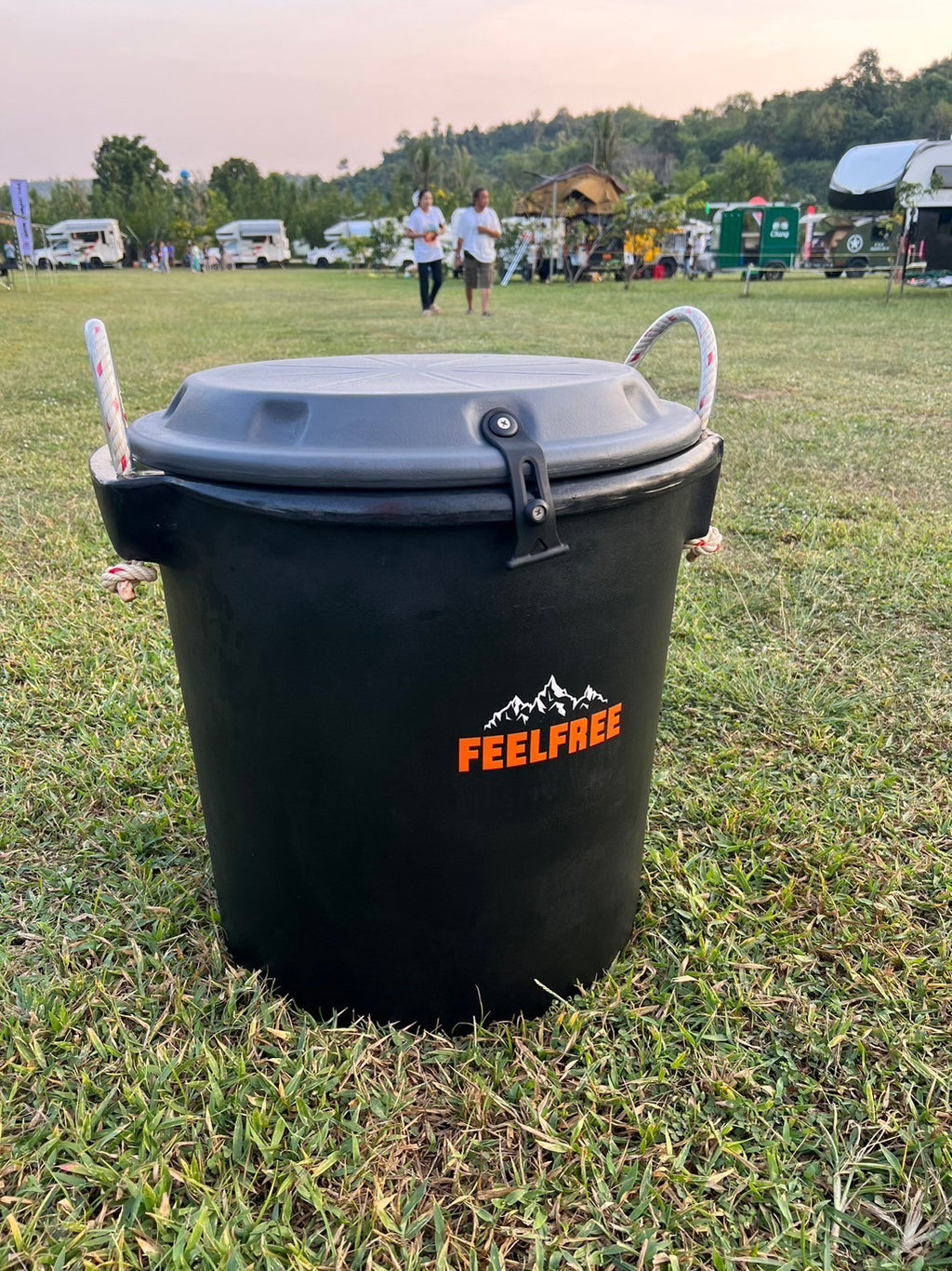 FEELFREE INNER BIN Ice bucket, cold storage bucket, fresh food or beverage container, can keep cold for 7-10 days, capacity 50L