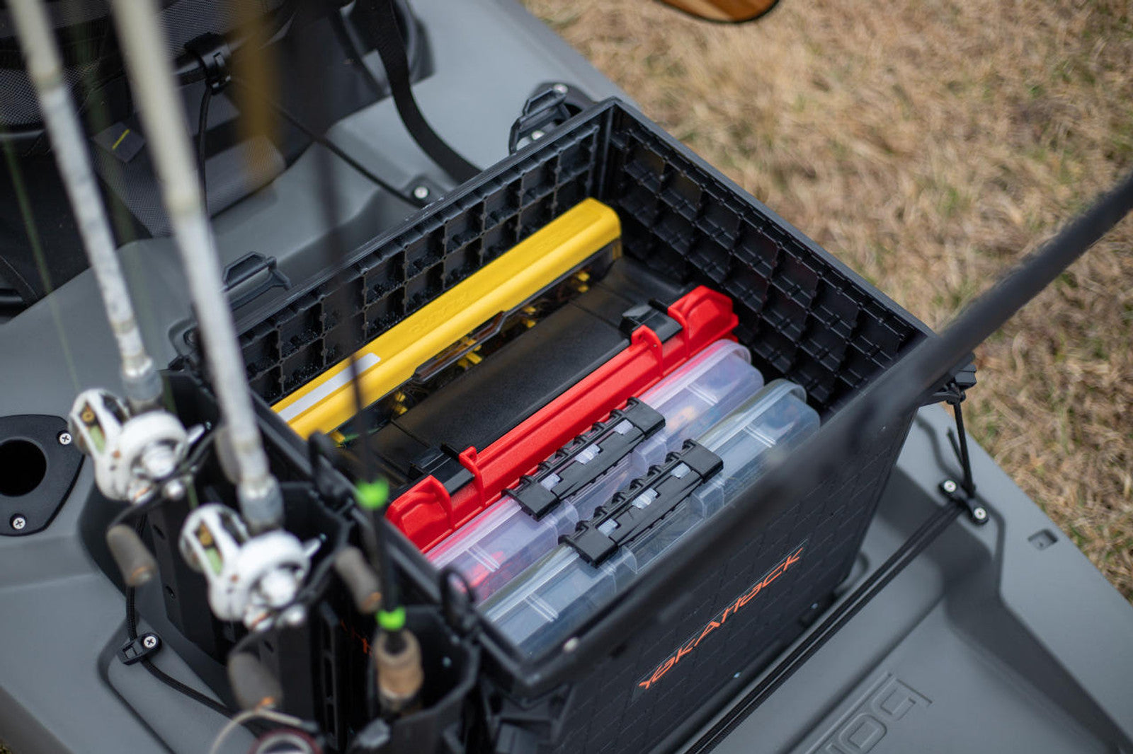 BlackPak Pro Kayak Fishing Crate - 13" x 16"