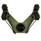 DoubleHeader with Dual RotoGrip Paddle Holders สี Olive Green