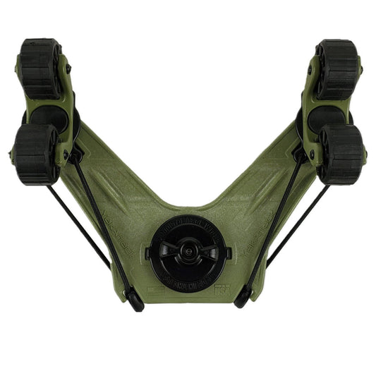DoubleHeader with Dual RotoGrip Paddle Holders สี Olive Green