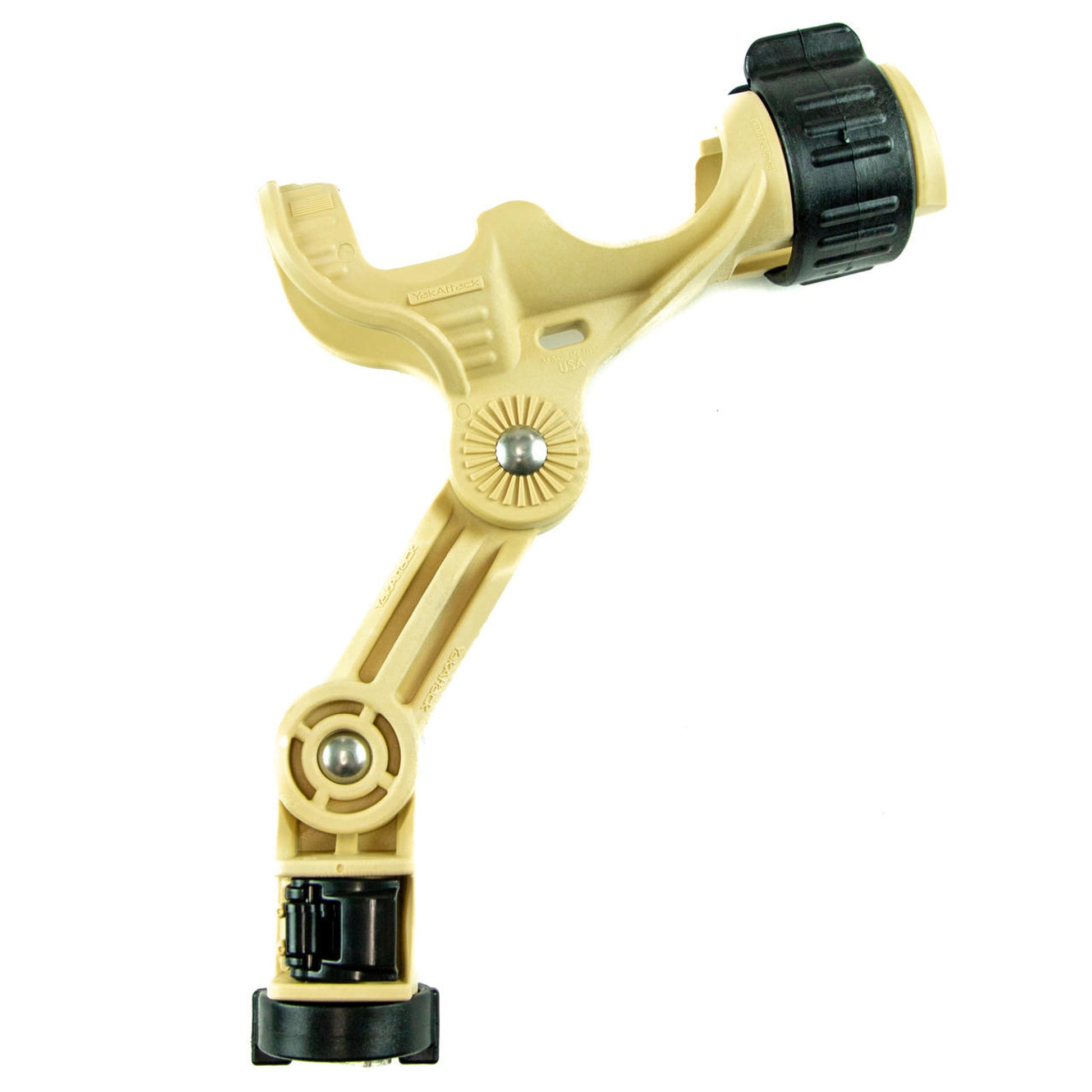 Omega Pro™ Rod Holder with Track Mounted LockNLoad™ Mounting System, Desert Sand.