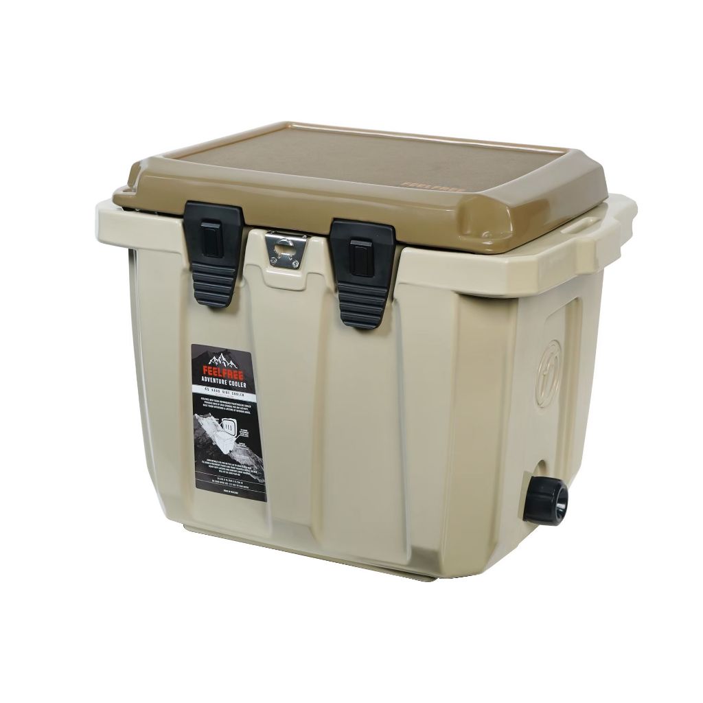 [NEW COLLECTION] FEELFREE COOLER 2 TONE 45L**แบรนด์ไทย ผลิตในไทย**  ถังน้ำแข็งเก็บความเย็นได้ 3-5 วัน COOLER FEELFREE 2 TONE