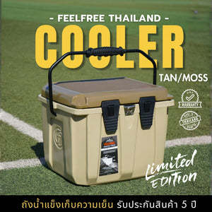 [NEW COLLECTION] FEELFREE COOLER 2 TONE ถังน้ำแข็งเก็บความเย็นได้ 3-5 วัน  **แบรนด์ไทย ผลิตในไทย**