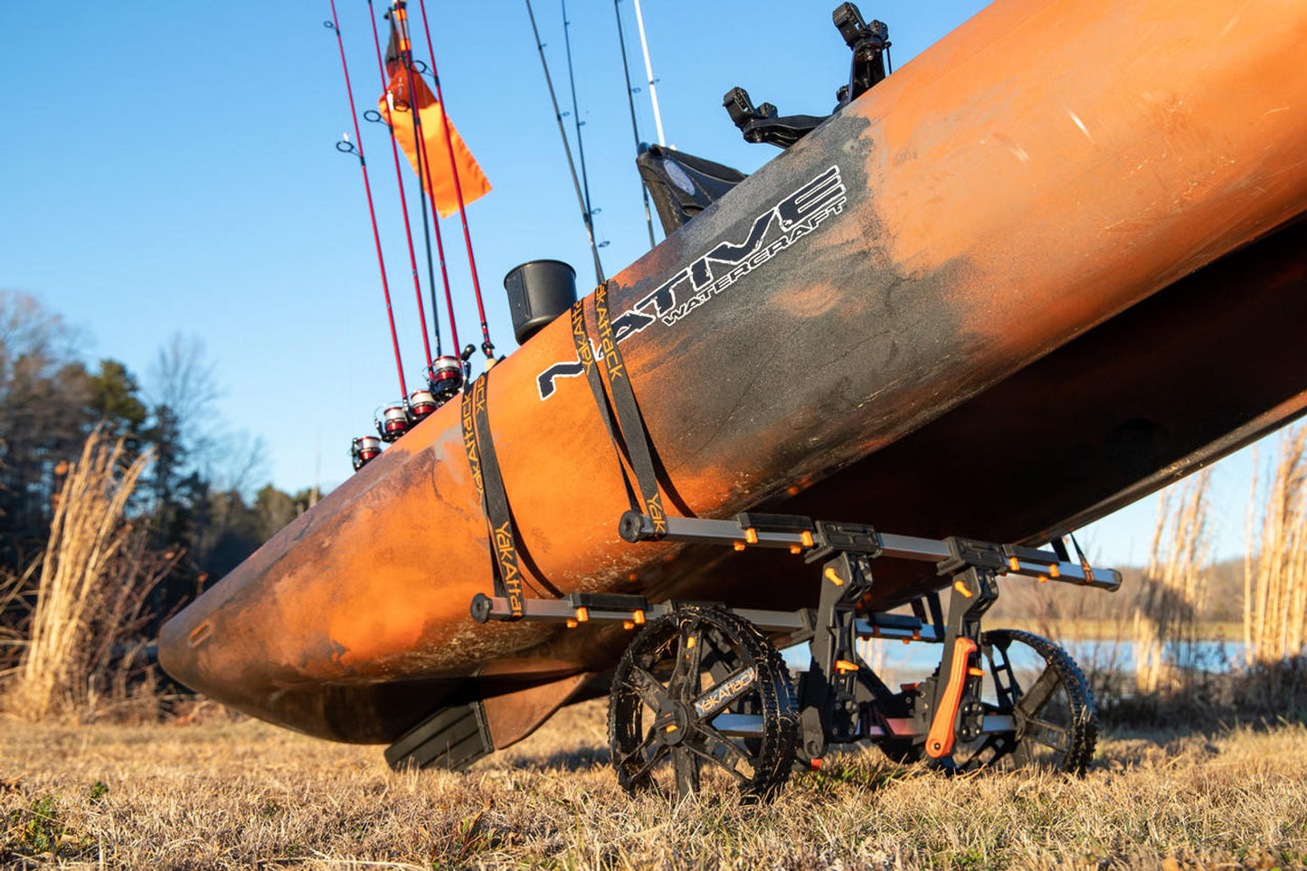 TowNStow BarCart Kayak Cart