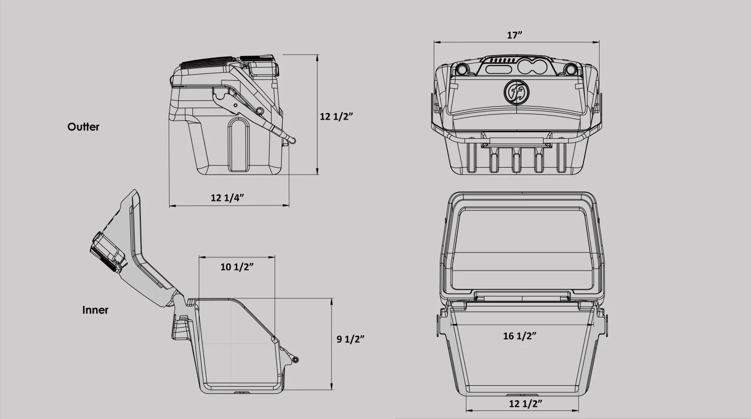 เรือคายัค DORADO 125 V2 / OVERDRIVE PEDAL