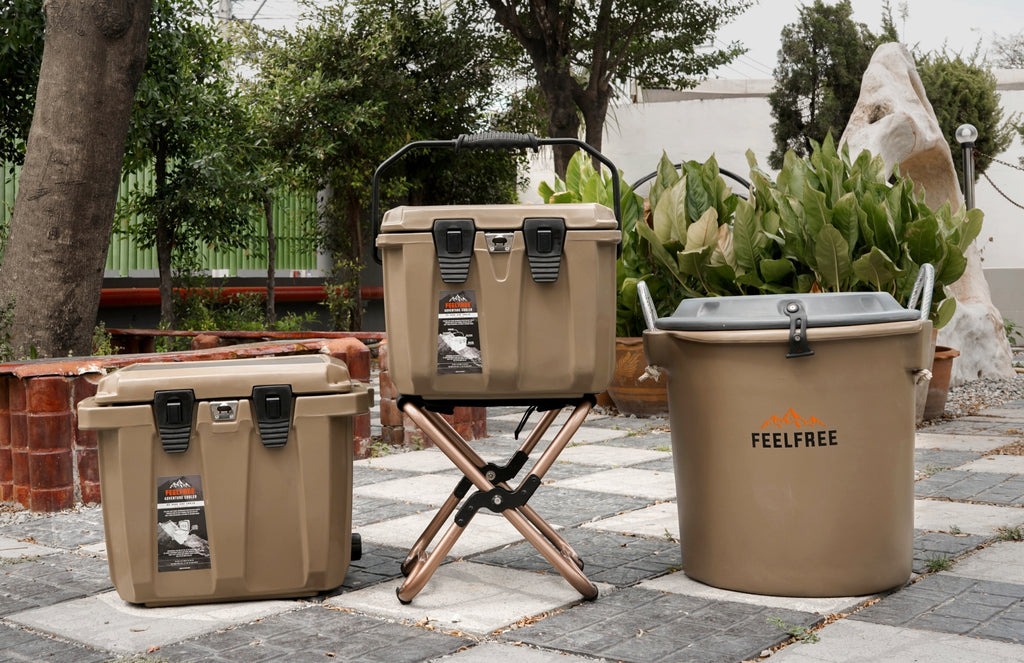 FEELFREE INNER BIN Ice bucket, cold storage bucket, fresh food or beverage container, can keep cold for 7-10 days, capacity 50L