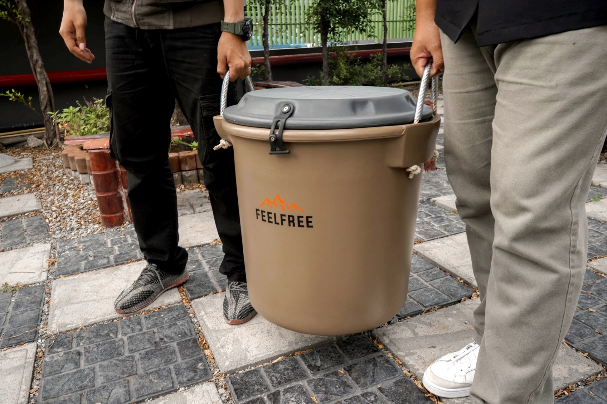 FEELFREE INNER BIN Ice bucket, cold storage bucket, fresh food or beverage container, can keep cold for 7-10 days, capacity 50L