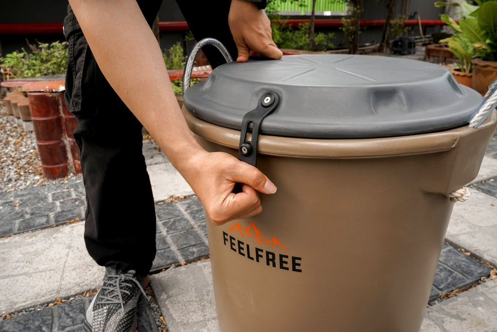 FEELFREE INNER BIN Ice bucket, cold storage bucket, fresh food or beverage container, can keep cold for 7-10 days, capacity 50L