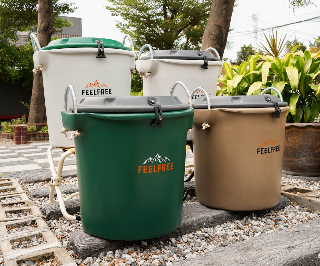 FEELFREE INNER BIN Ice bucket, cold storage bucket, fresh food or beverage container, can keep cold for 7-10 days, capacity 50L