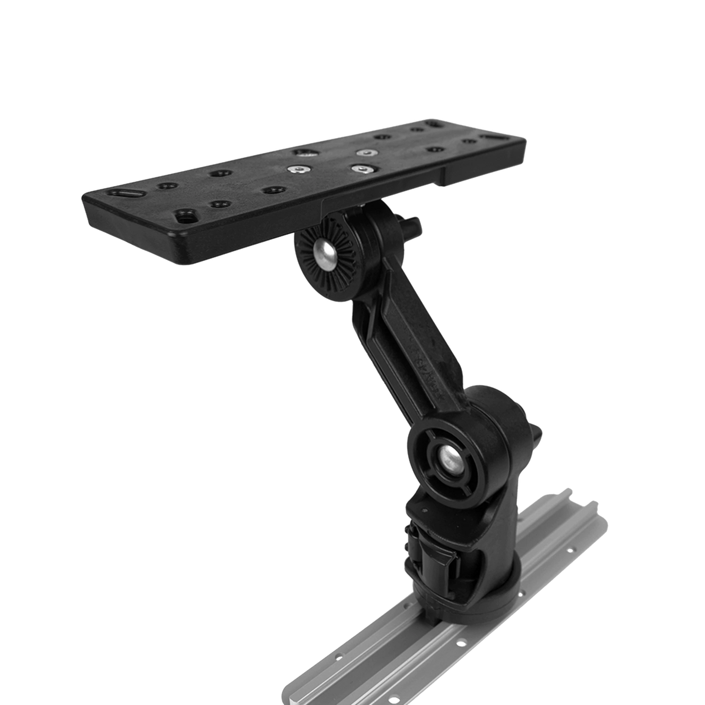 Rectangular Fish Finder Mount with Track Mounted LockNLoad™ Mounting System