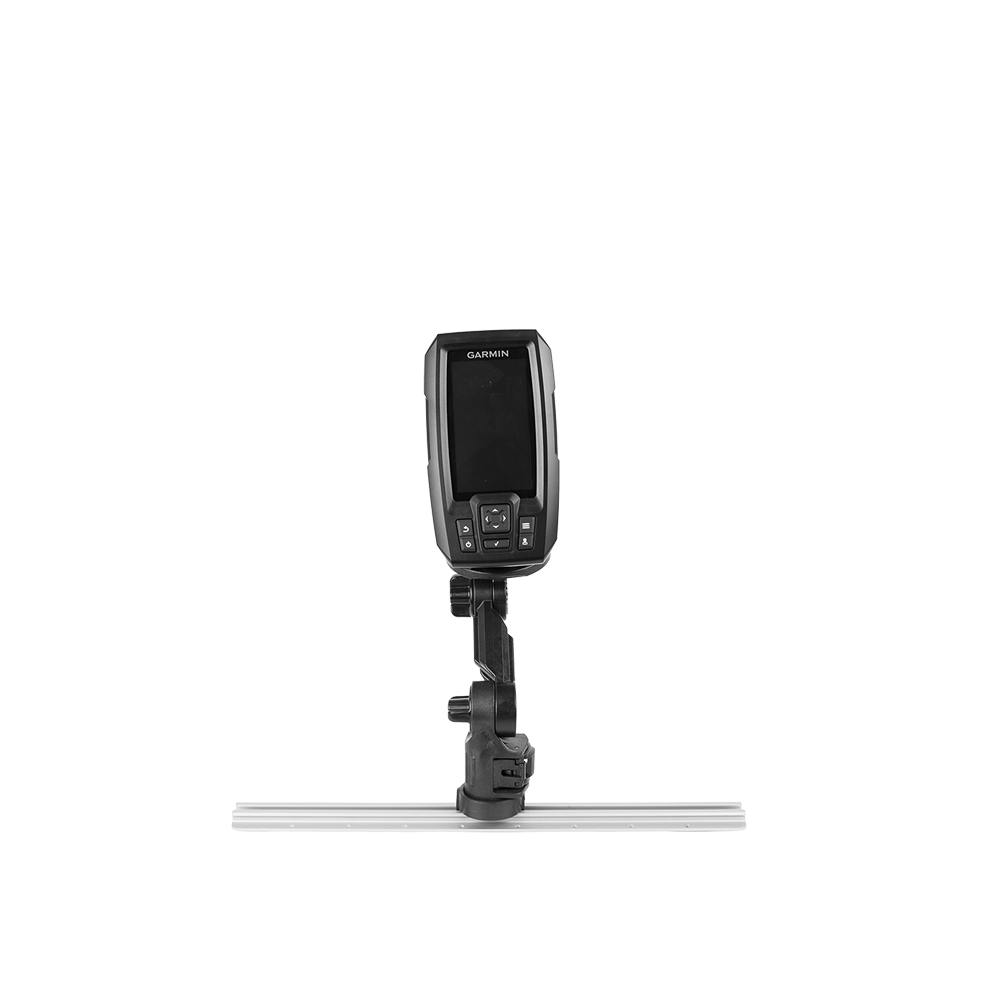 Round Base Fish Finder Mount with Track Mounted LockNLoad™ Mounting System