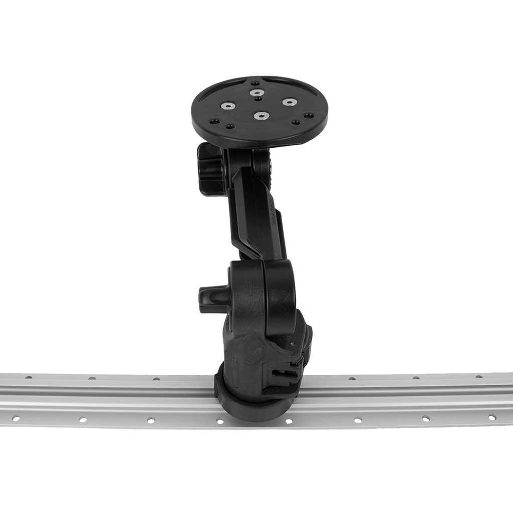 Round Base Fish Finder Mount with Track Mounted LockNLoad™ Mounting System
