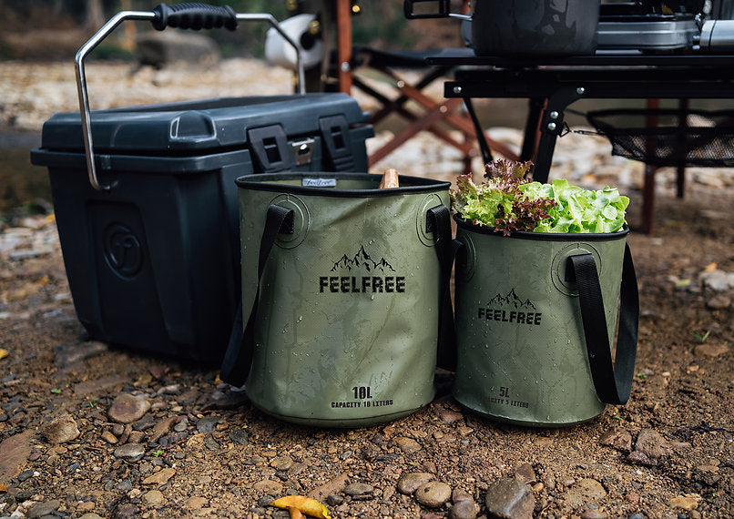 FEELFREE FOLDABLE WASH BASIN Portable foldable water bucket