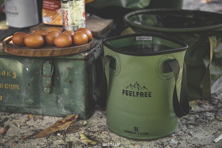 FEELFREE FOLDABLE WASH BASIN Portable foldable water bucket