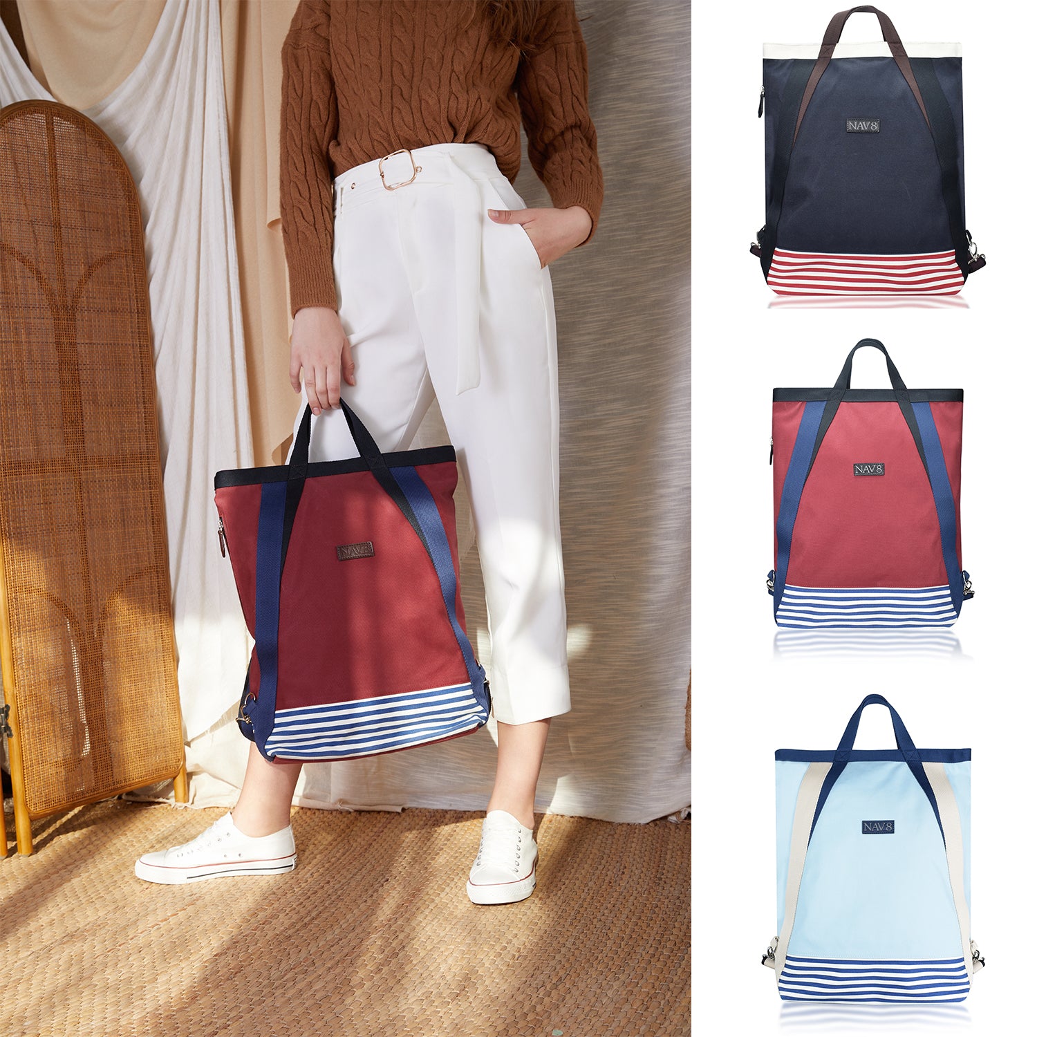 กระเป๋าเป้กันน้ำ พรีเมี่ยม CASPIAN TOTE BACKPACK