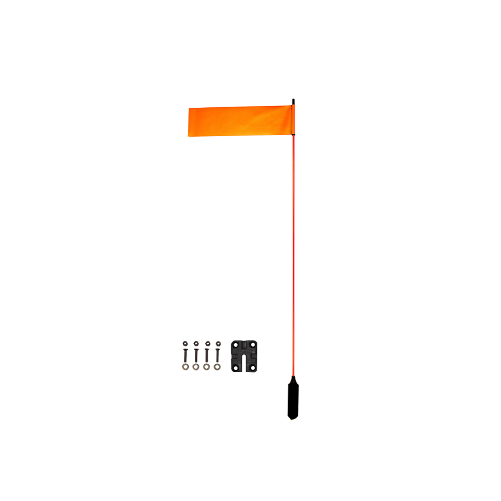 VISIFlag™, GearTrac™ Ready, Includes Mighty Mount
