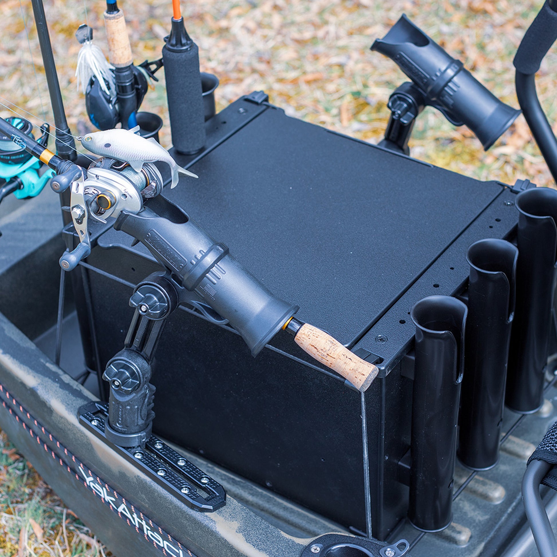 Zooka II™ Rod Holder with Track Mounted LockNLoad™ Mounting System